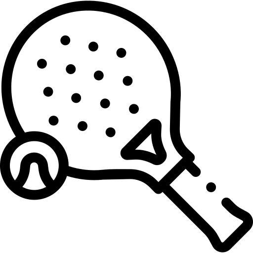 material de pádel